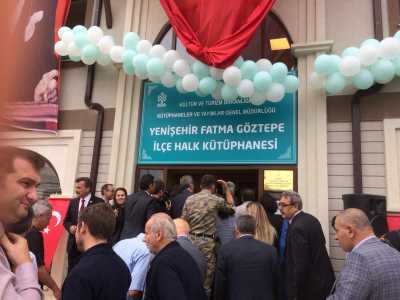 Yenişehir Fatma Göztepe İlçe Halk Kütüphanesi Açılışı